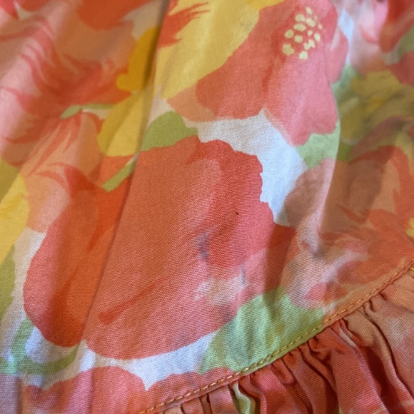 Janie and Jack pink Easter flower dress - Picture 7 of 10